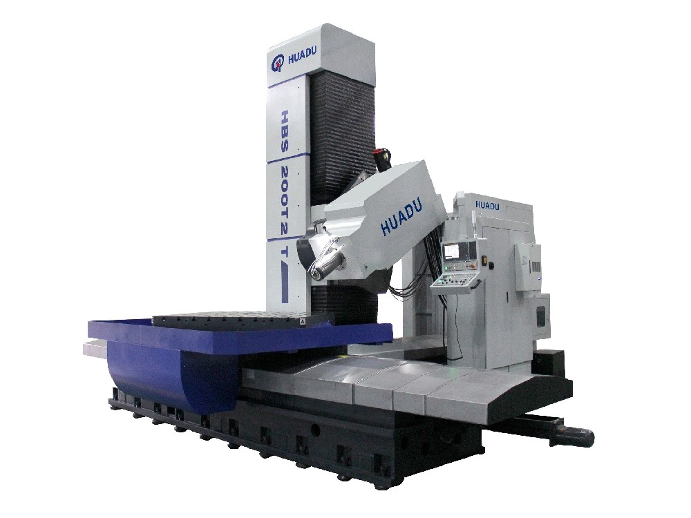 Second generation upgraded six-axis horizontal boring & milling HBS200T2T/200T3T